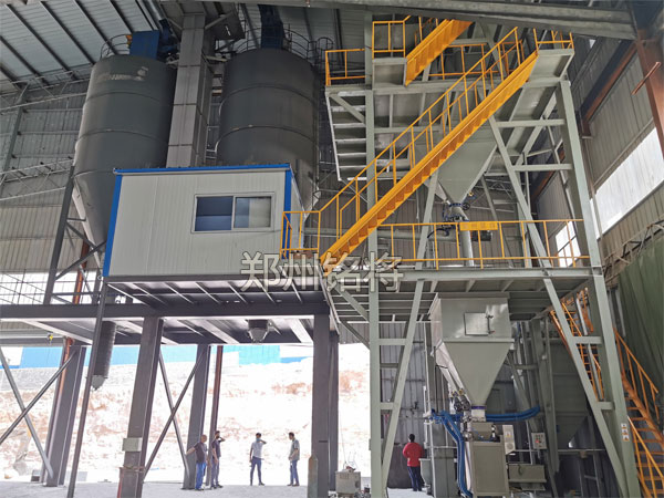 散裝機安裝現場(chǎng)3